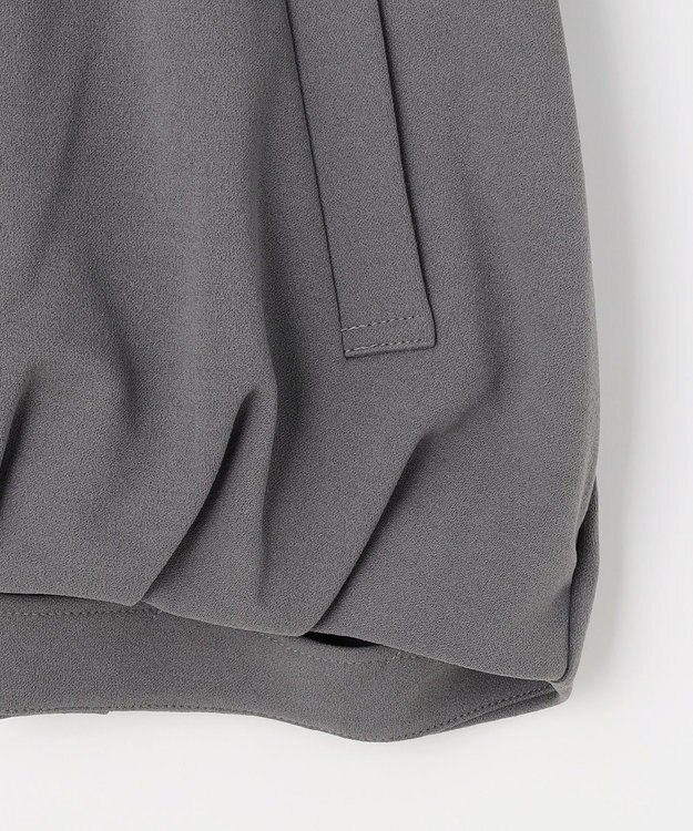 組曲 【先行予約・WEB限定】ジョーゼットジャージー ブルゾン グレー系