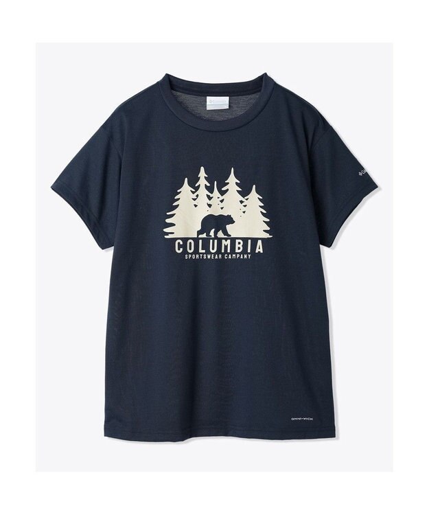 Columbia Columbia/ ウィメンズチェンブリンコーブショートスリーブTシャツ /コロンビア Collegiate Navy