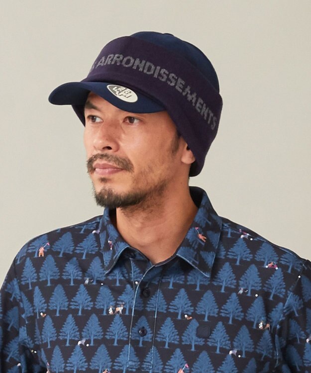23区GOLF 【MEN】３ＷＡＹキャップ ネイビー系