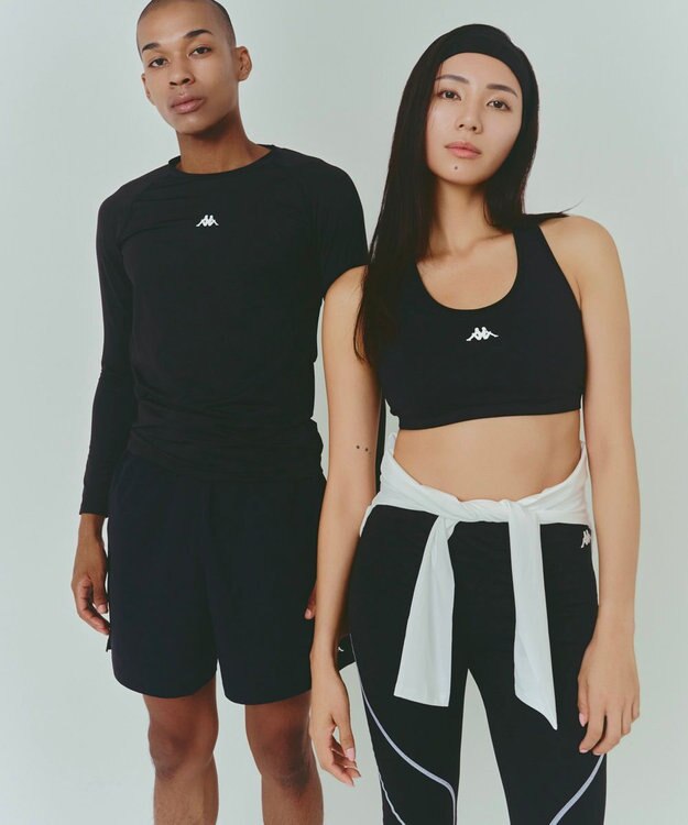 OP／FILA 【Kappa】Yバックブラトップ ブラック