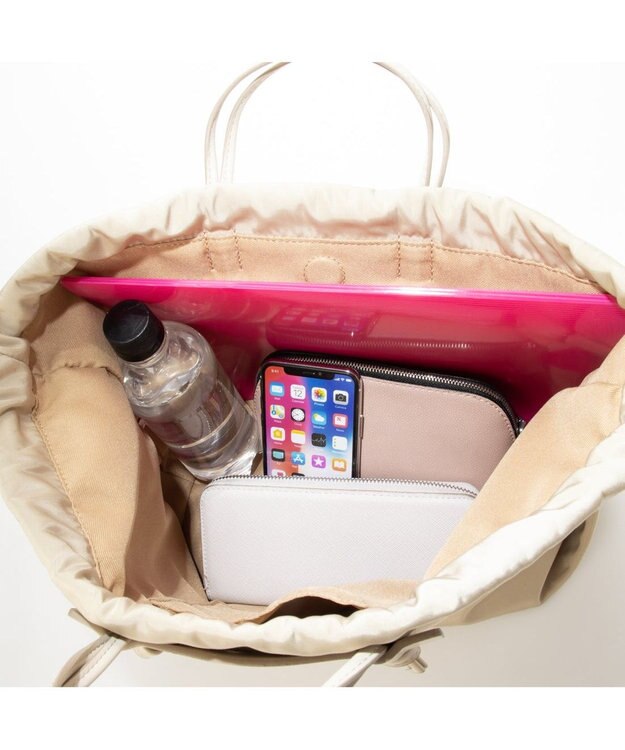 UNBILLION kakatoo ナイロンドローストリング3wayトートバッグ LBE