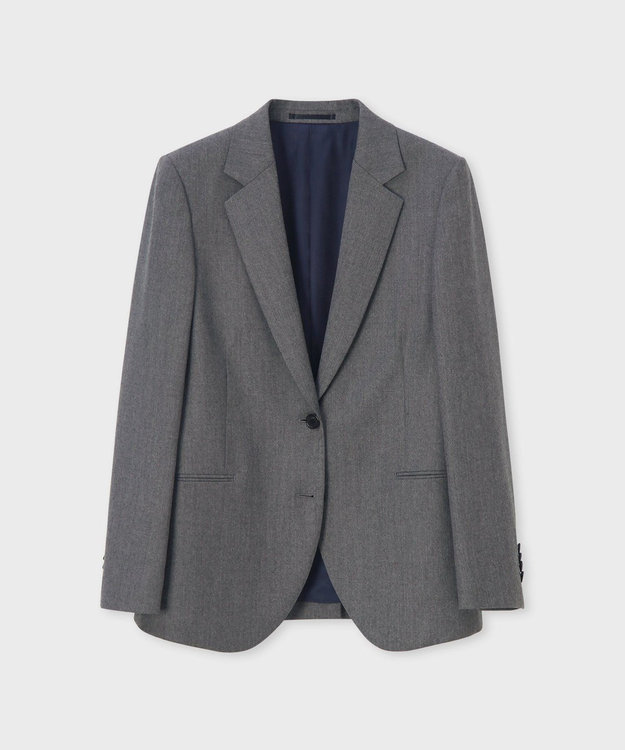 Paul Smith カシミアブレンド フランネル ジャケット グレー