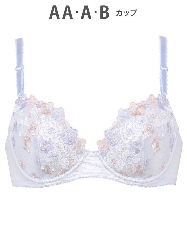 Wing 【ナチュラルアップブラ】 AA~Gカップ展開 ふっくら自然なまるみでバストアップ KB2060 ウイング／ワコール ライトパープル
