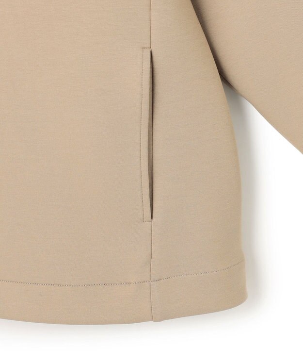 23区 S 【洗える】コットンエアーダンボール ドロスト フーディー ベージュ系