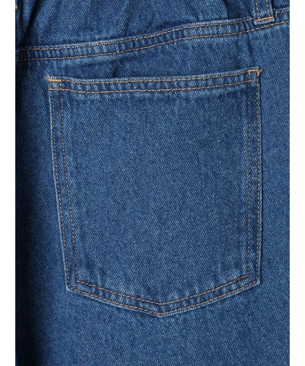 Green Parks ・Ｄｏｕｂｌｅ　Ｆｌａｇｓ　スソフリルストレートデニム Indigo