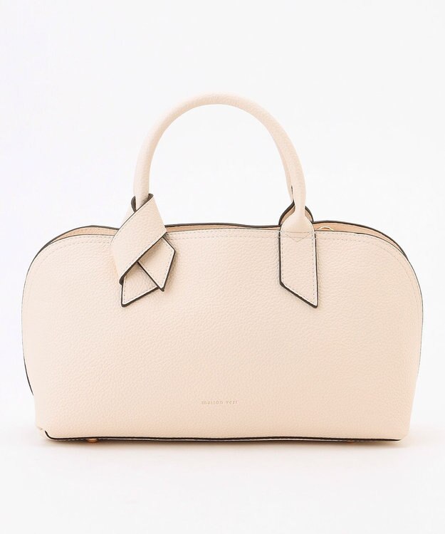 LA BAGAGERIE 【maison vert】 【軽量】リボンワイド２WAYショルダー アイボリー