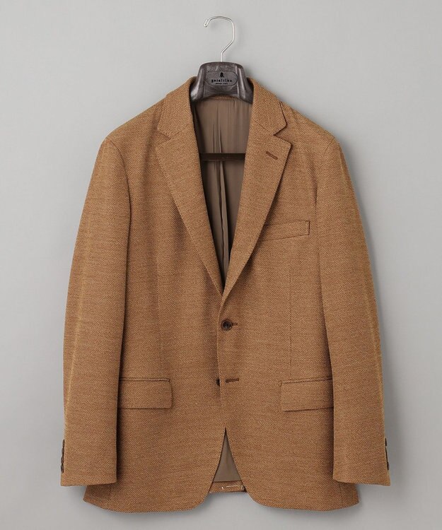 GOTAIRIKU 【カーディガンジャケット】ブリスターバーズアイ ニットジャケット ベージュ系8