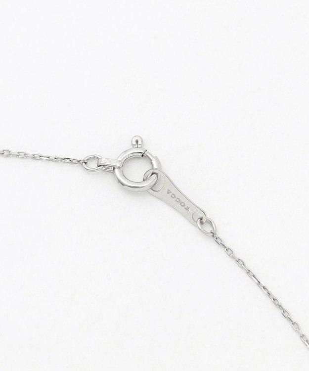 TOCCA 【WEB限定】IN YOUR HEART NECKLACE プラチナ ダイヤモンド ネックレス プラチナ系