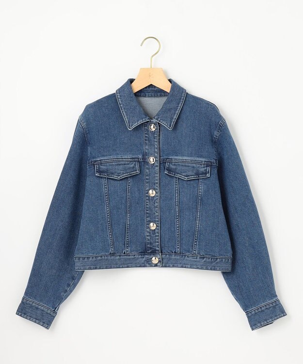 組曲 ライトデニム ジャケット インディゴネイビー系