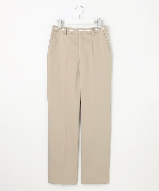 23区 【エステータ】ライトダブルクロス パンツ グレージュ