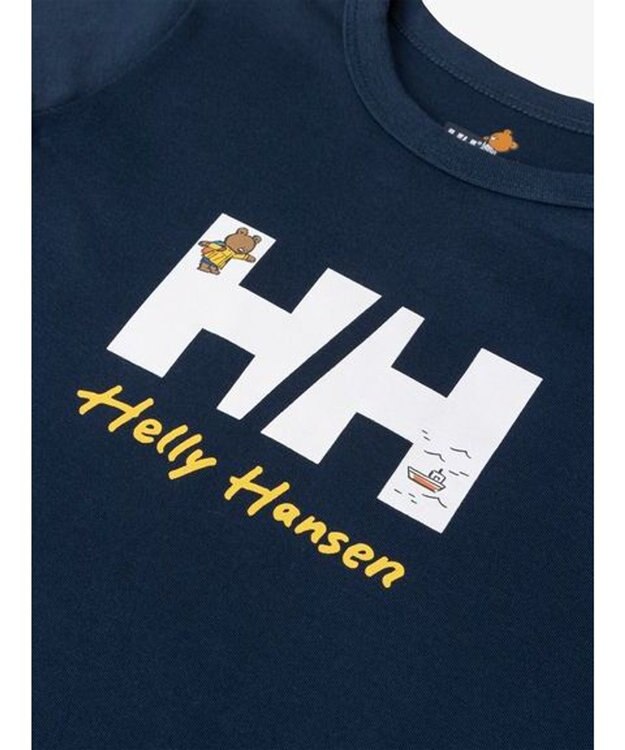 HELLY HANSEN 【ベビー】ロングスリーブ HHヘリーベアティー オーシャンネイビー