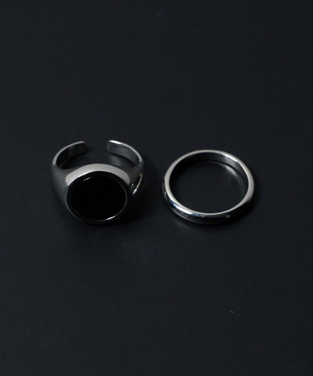 WEGO 2Pシグネットリング 柄3