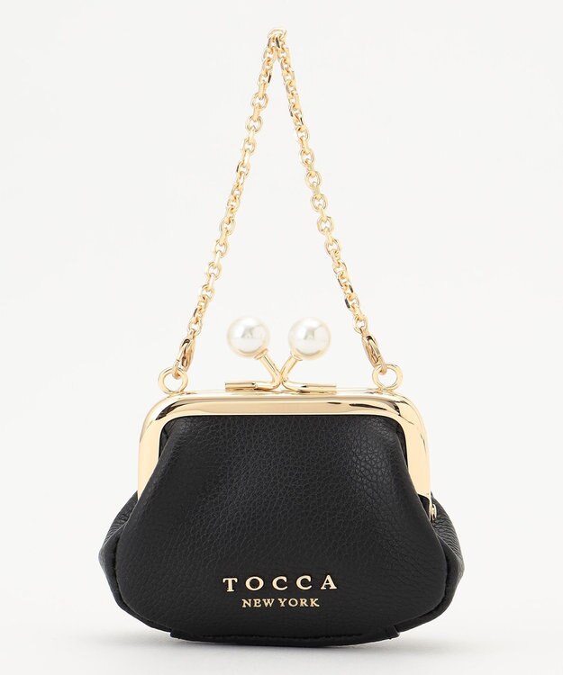 TOCCA POINT OF PEARL EARHOLDER 小物入れ ブラック系