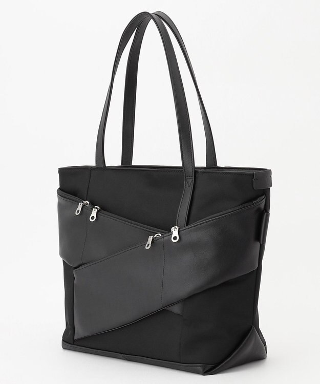 Y'SACCS 【Y'SACCS Gene Line】モルビアン トートバッグ Wide ブラック