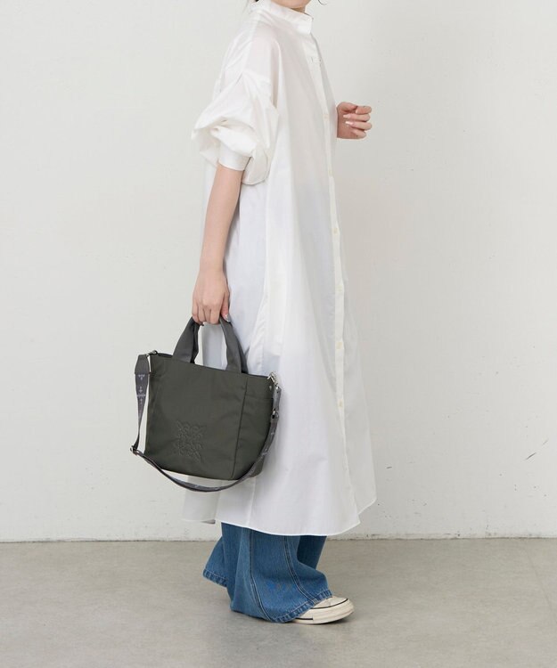russet 【撥水】《WEB限定》コーデュラナイロン2WAYトートバッグ（CE-1813-WEB） Gray