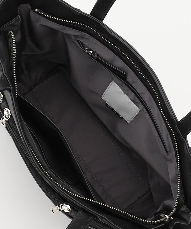 Y'SACCS 【Y'SACCS Gene Line】モルビアン トートバッグ Wide ブラック