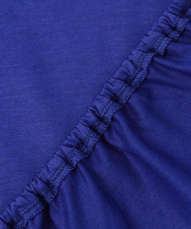 ICB L 【WEB限定・洗える】Ly.COハイゲージ ドルマンスリーブプルオーバー ブルー系