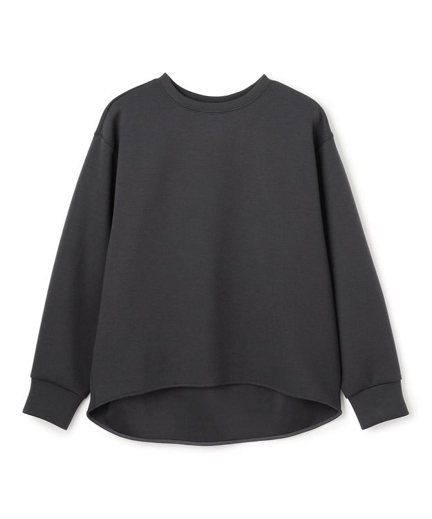 UNFILO L BEAUTY FORM JERSEY バックフォルム プルオーバー チャコール