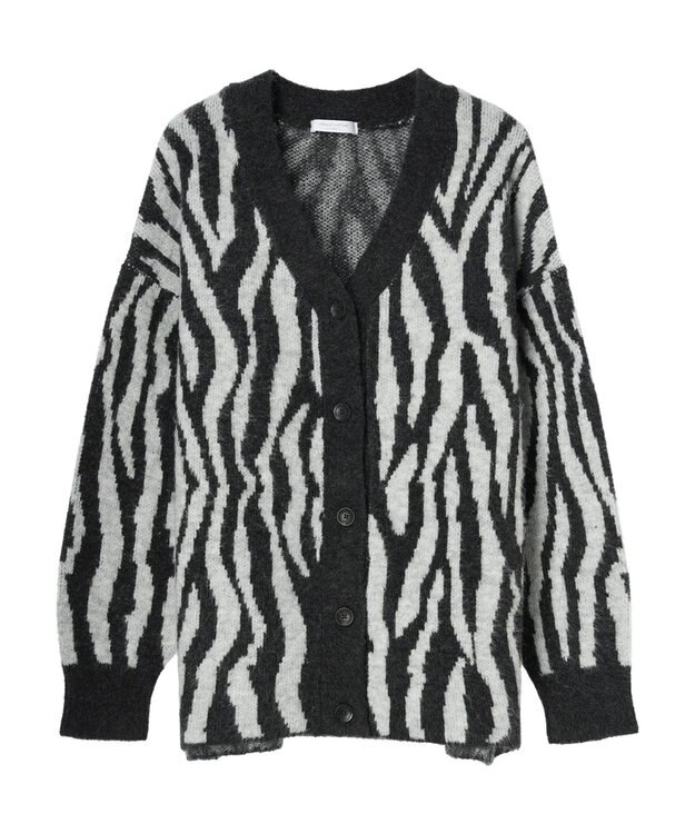 Green Parks 柄アソートニットカーディガン A