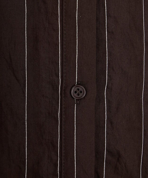 Green Parks ２ＷＡＹボウタイバルーンスリーブブラウス Brown