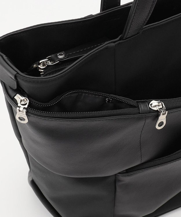 Y'SACCS 【Y'SACCS Gene Line】モルビアン トートバッグ Wide ブラック