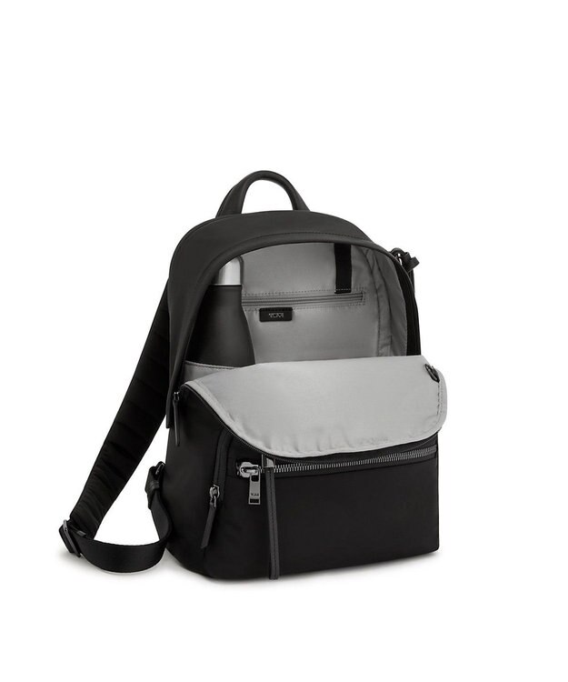 TUMI  レディス  VOYAGEUR 「デンバー」バックパック BLACK/GUNMETAL