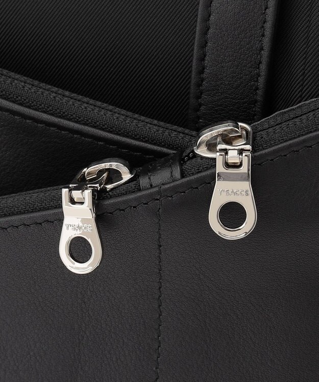 Y'SACCS 【Y'SACCS Gene Line】モルビアン トートバッグ Wide ブラック