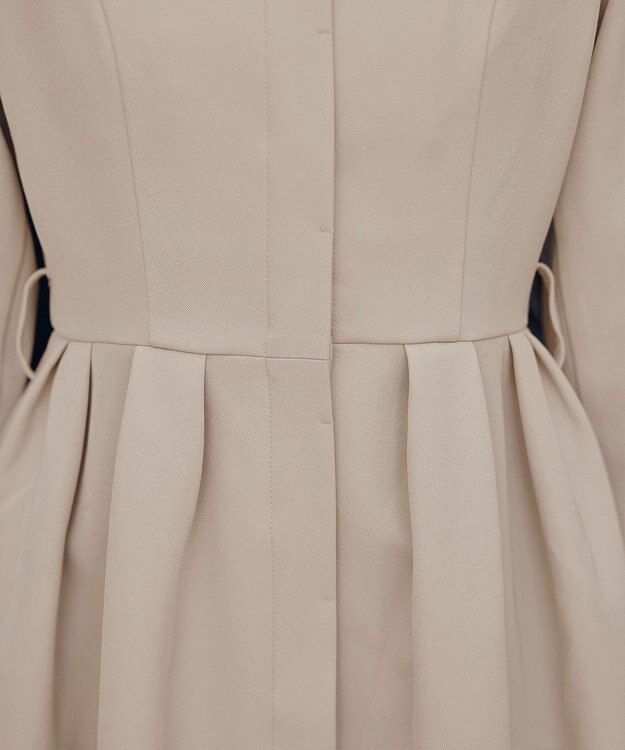 Tiaclasse L 【新色追加】ステンカラードレスコート ライトベージュ