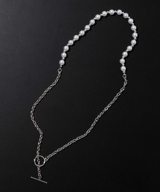 WEGO Mパールミックスチェーンネックレス 柄2