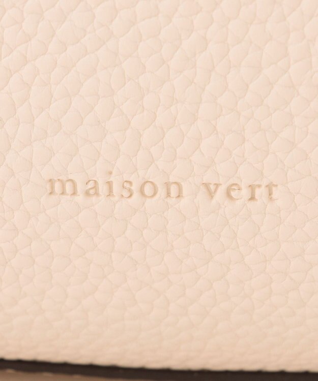 LA BAGAGERIE 【maison vert】 【軽量】リボンワイド２WAYショルダー アイボリー