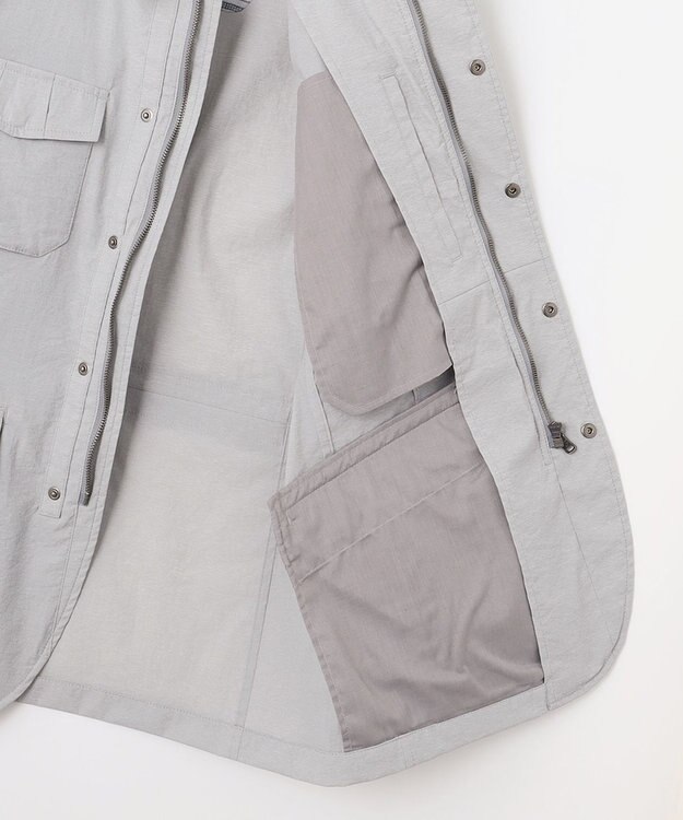 JOSEPH ABBOUD 【ストレッチ/ECO撥水】アクティブレジャーブルゾン ライトグレー系