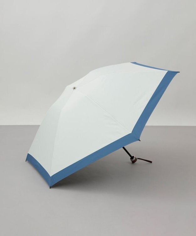 AURORA テレビで紹介！【WEB限定】 バイカラー晴雨兼用傘（折りたたみ・クイックオープン） ホワイト