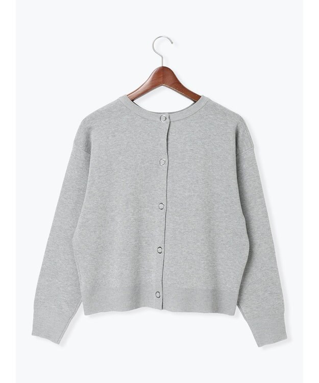 Te chichi 前後2WAYスウェットライクニット グレー