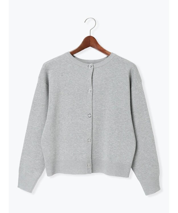 Te chichi 前後2WAYスウェットライクニット グレー