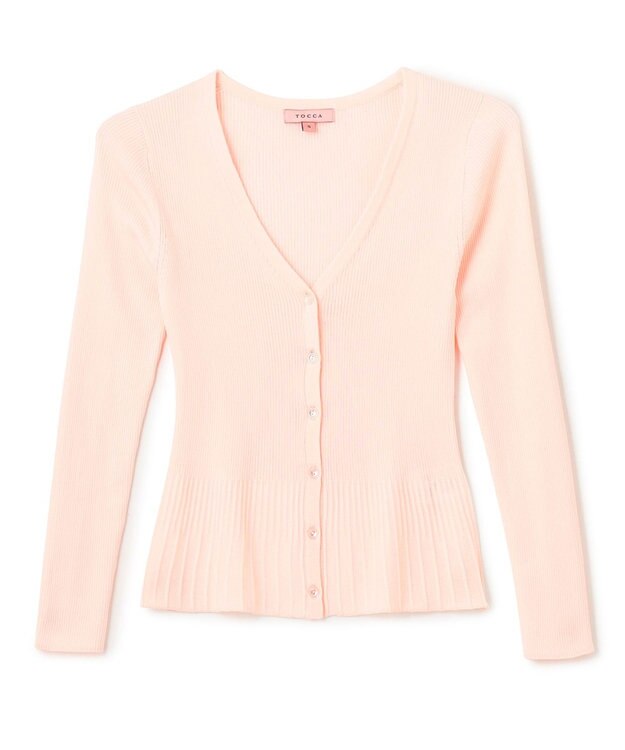 TOCCA 【洗える】AJISAI CARDIGAN カーディガン ピンク系
