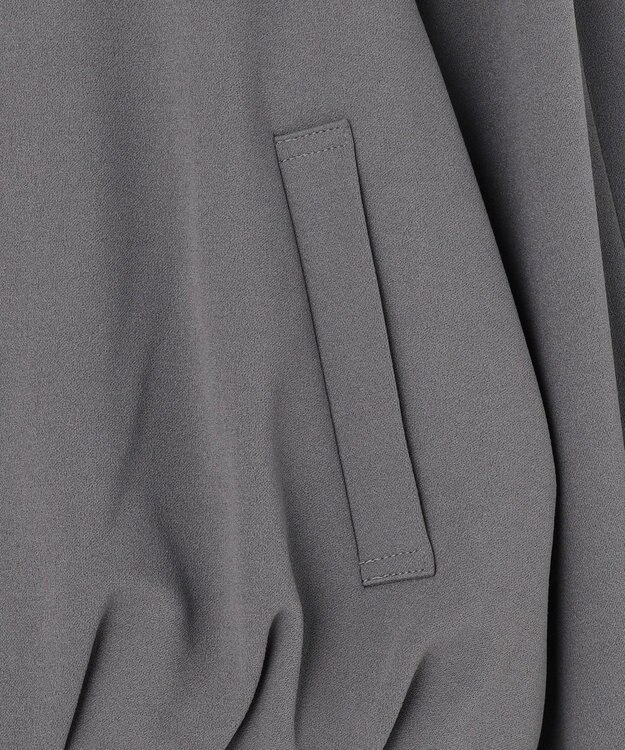 組曲 【先行予約・WEB限定】ジョーゼットジャージー ブルゾン グレー系