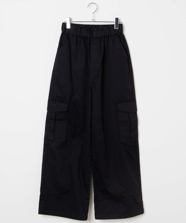 WEGO イージーワイドカーゴパンツ ブラック