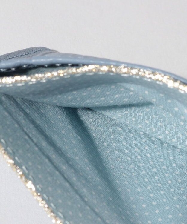 LANVIN en Bleu メラニー リール付きパスケース ブルー