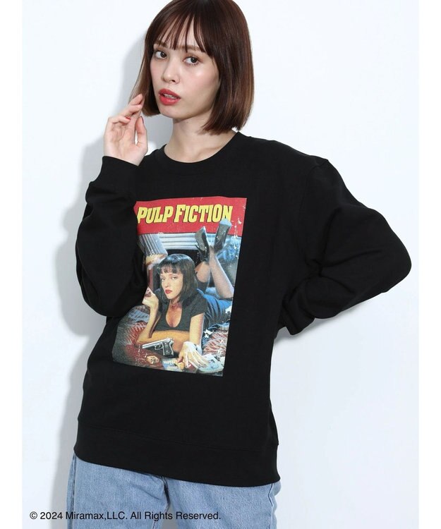 Green Parks ■ＰＵＬＰ　ＦＩＣＴＩＯＮ　ポスターｐｔスウェット Black