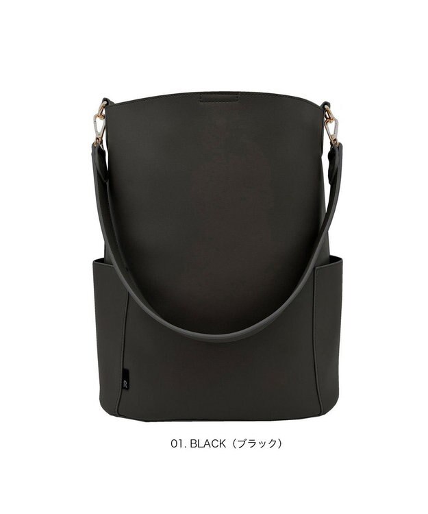 ROOTOTE 3663【ワンハンドル】LT.トール.ワンショル-A 01：ブラック