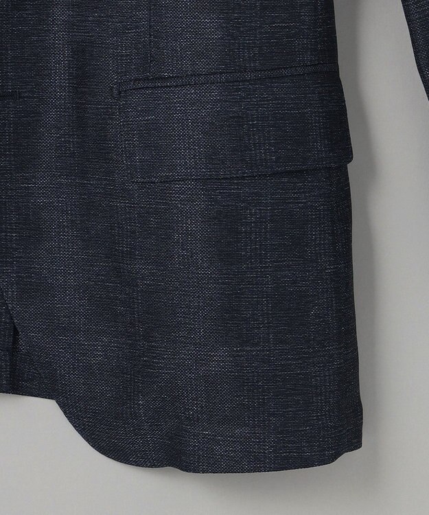 GOTAIRIKU セットアップ仕様【猛暑対応の7機能】カラミ セットアップジャケット_グレンチェック(26年モデル) ネイビー×グレンチェック柄