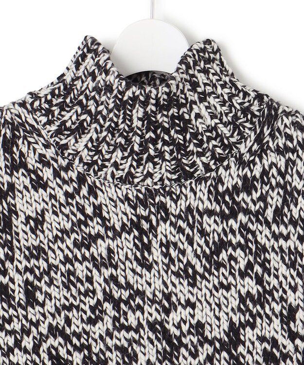 23区 L ビッグムリネ ニットベスト モノトーン