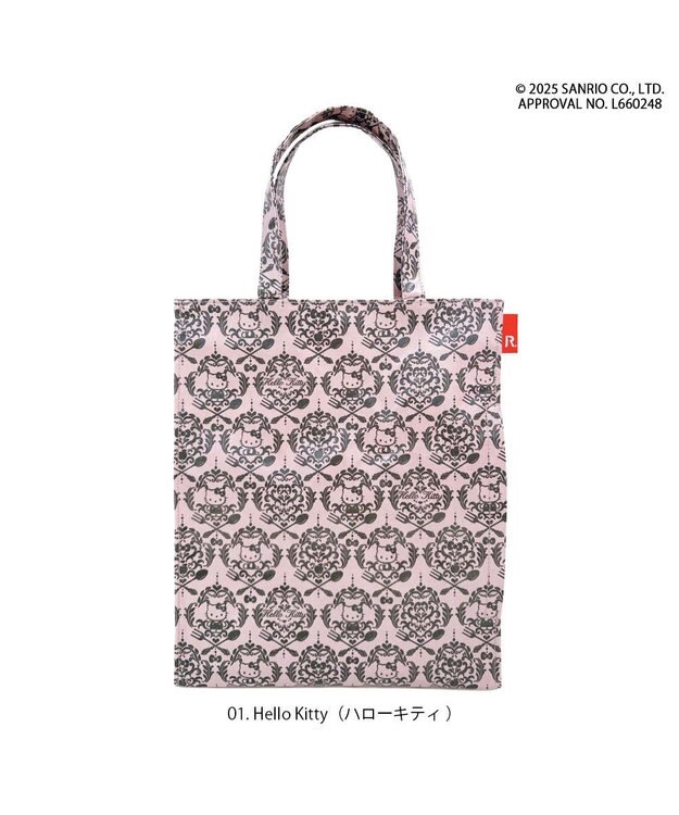 ROOTOTE 8491【サンリオ】IP.A4アーキャトル.ラミネート.サンリオキャラクターズ-A 01：ハローキティ