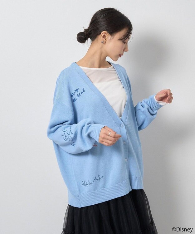 earth music&ecology Ｖｉｌｌａｉｎｓ　ハデス／ニットカーディガン Sax