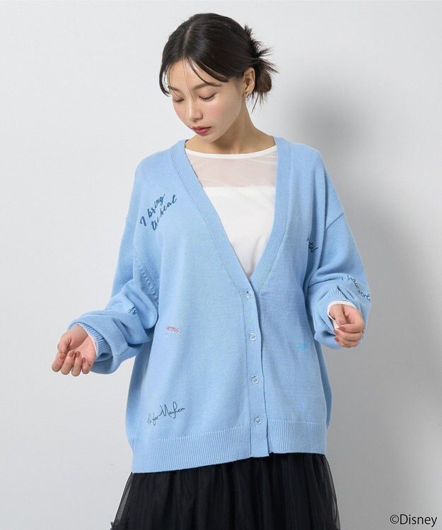 earth music&ecology Ｖｉｌｌａｉｎｓ　ハデス／ニットカーディガン Sax