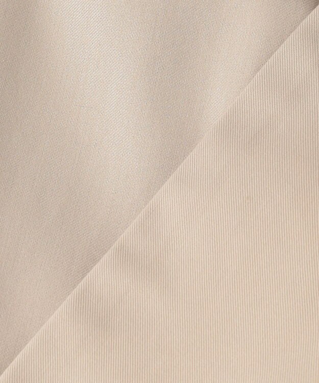 UNFILO Aライン スプリングコート ベージュ