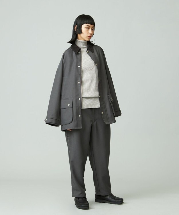 J.PRESS YORK STREET 【UNISEX】UNIVERSAL OVERALL×YORK STREET カバーオールジャケット グレー系