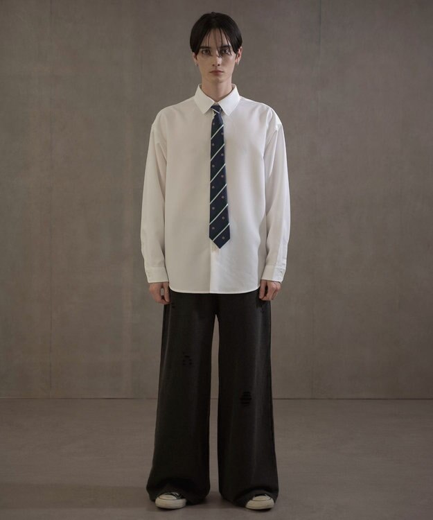 WEGO アソートネクタイ付きシャツ（LS） 柄1