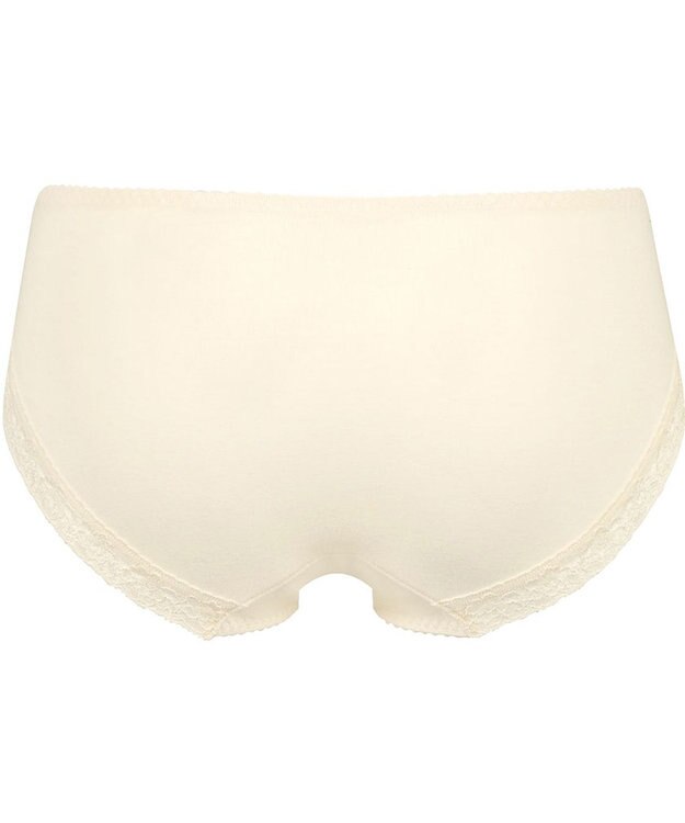 Wing 【ナチュラルフィットブラ】 ペアショーツ 身生地部綿混 はきこみ丈あさめ KF3320 ウイング／ワコール ベージュ