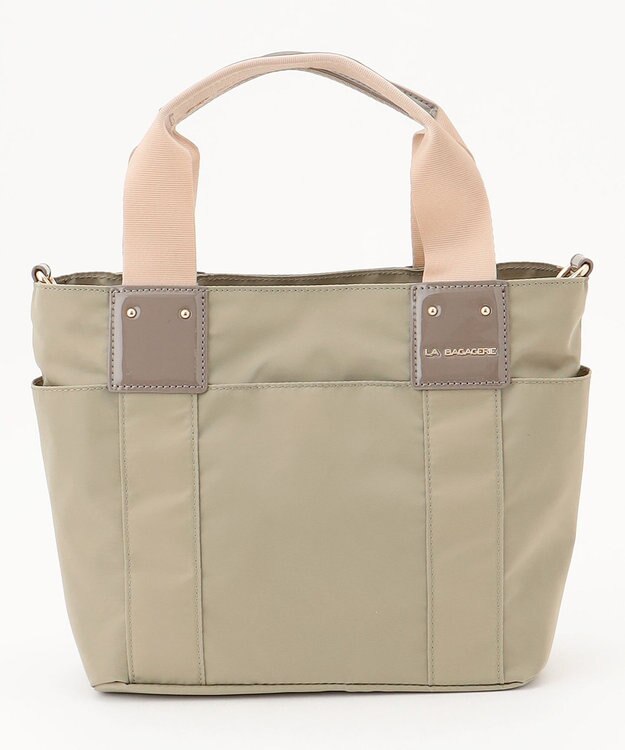 LA BAGAGERIE 2WAYナイロンミニトート カーキ